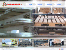 Tablet Screenshot of copamader.com